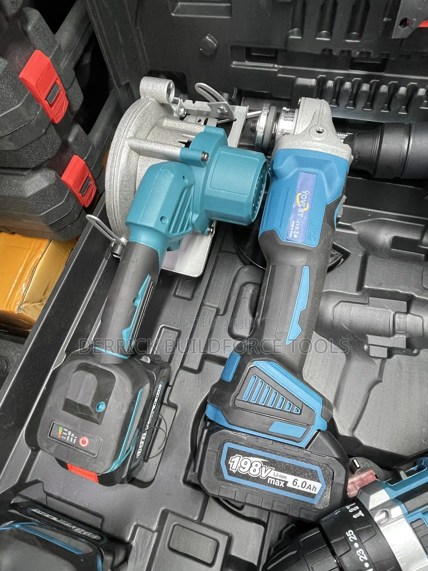 5 in 1 Yovlet Electric Impact Hand Tools Tool Box