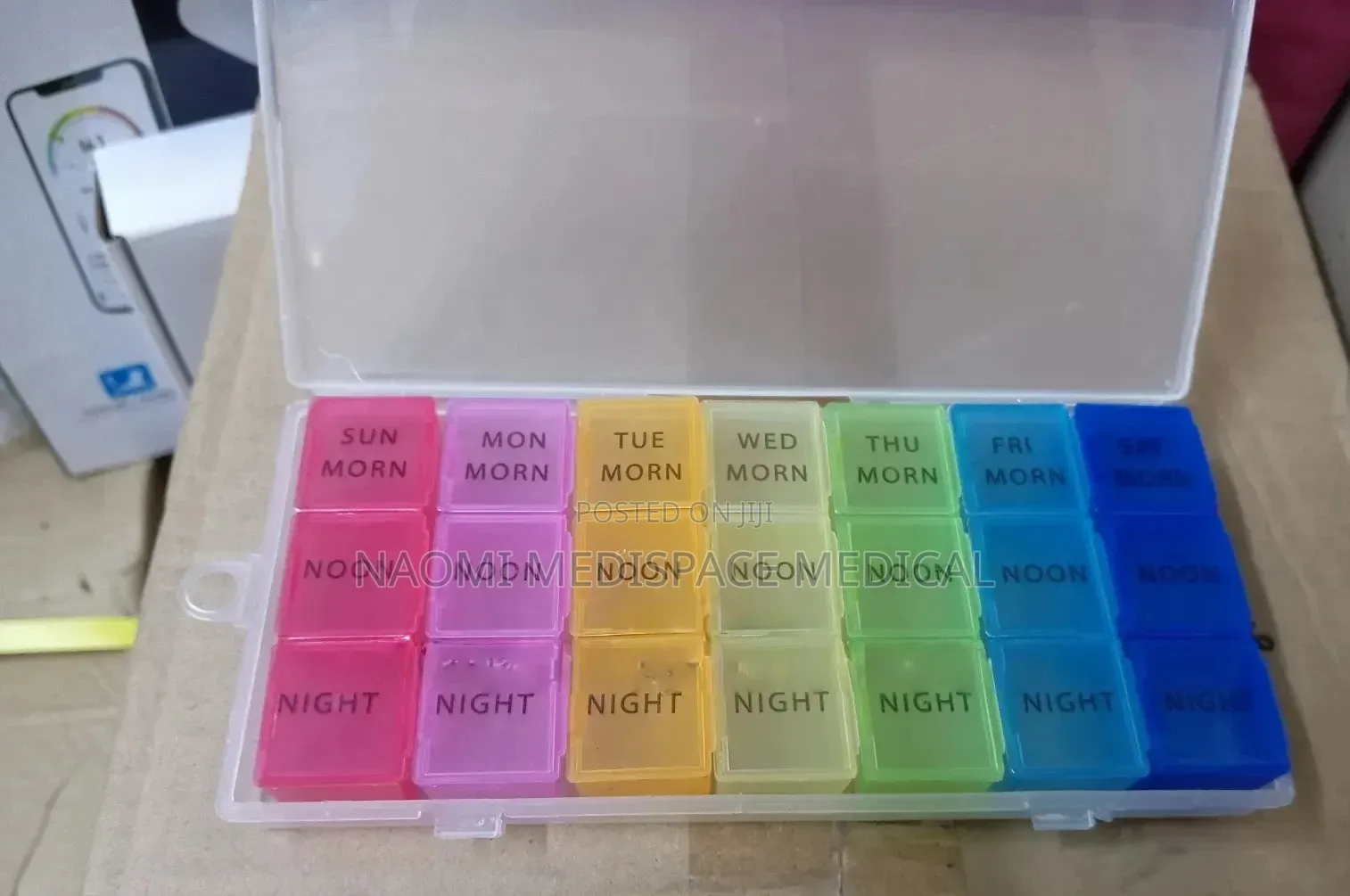 7 Days Pill Organizer (Morning, Noon and Night)