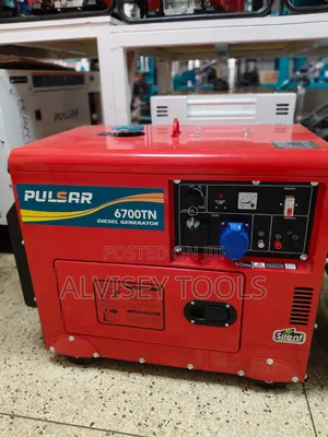 Diesel Silent Generator/Pulsar 7kva/6700tn