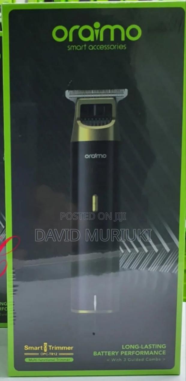 Oraimo Smart Trimmer 2 Opc-Tr12 Hair Trimmer With 3 Guided Combs.