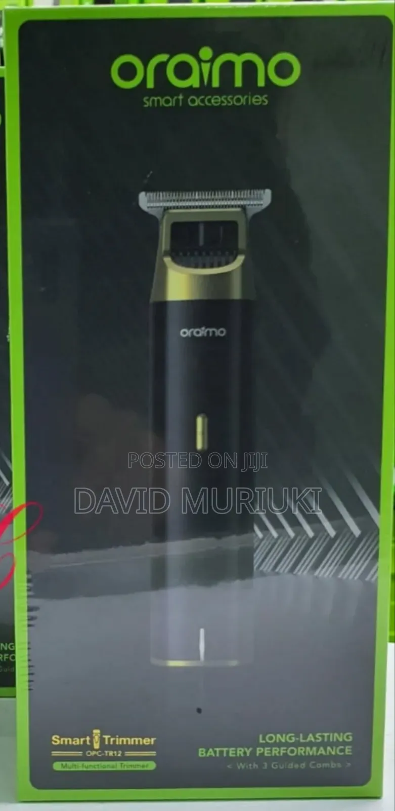 Oraimo Smart Trimmer 2 Opc-Tr12 Hair Trimmer With 3 Guided Combs.