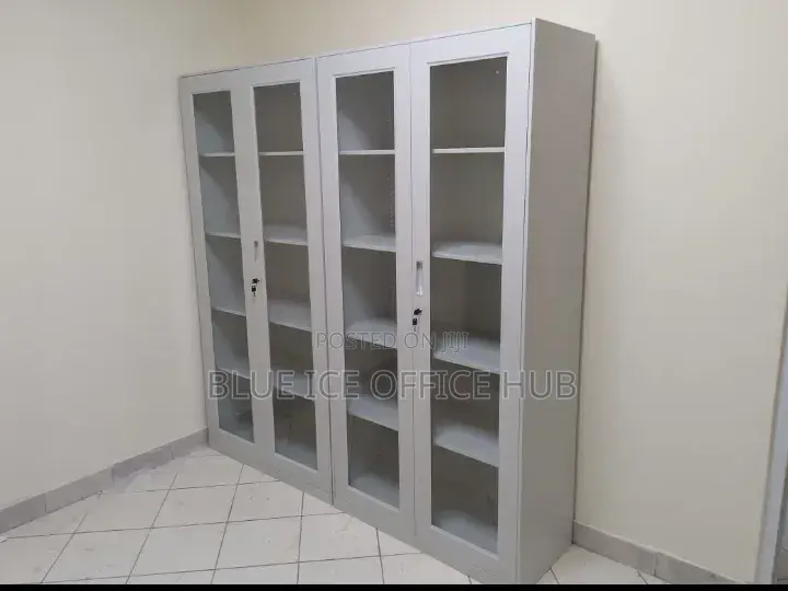 Office Full Glass Cabinet