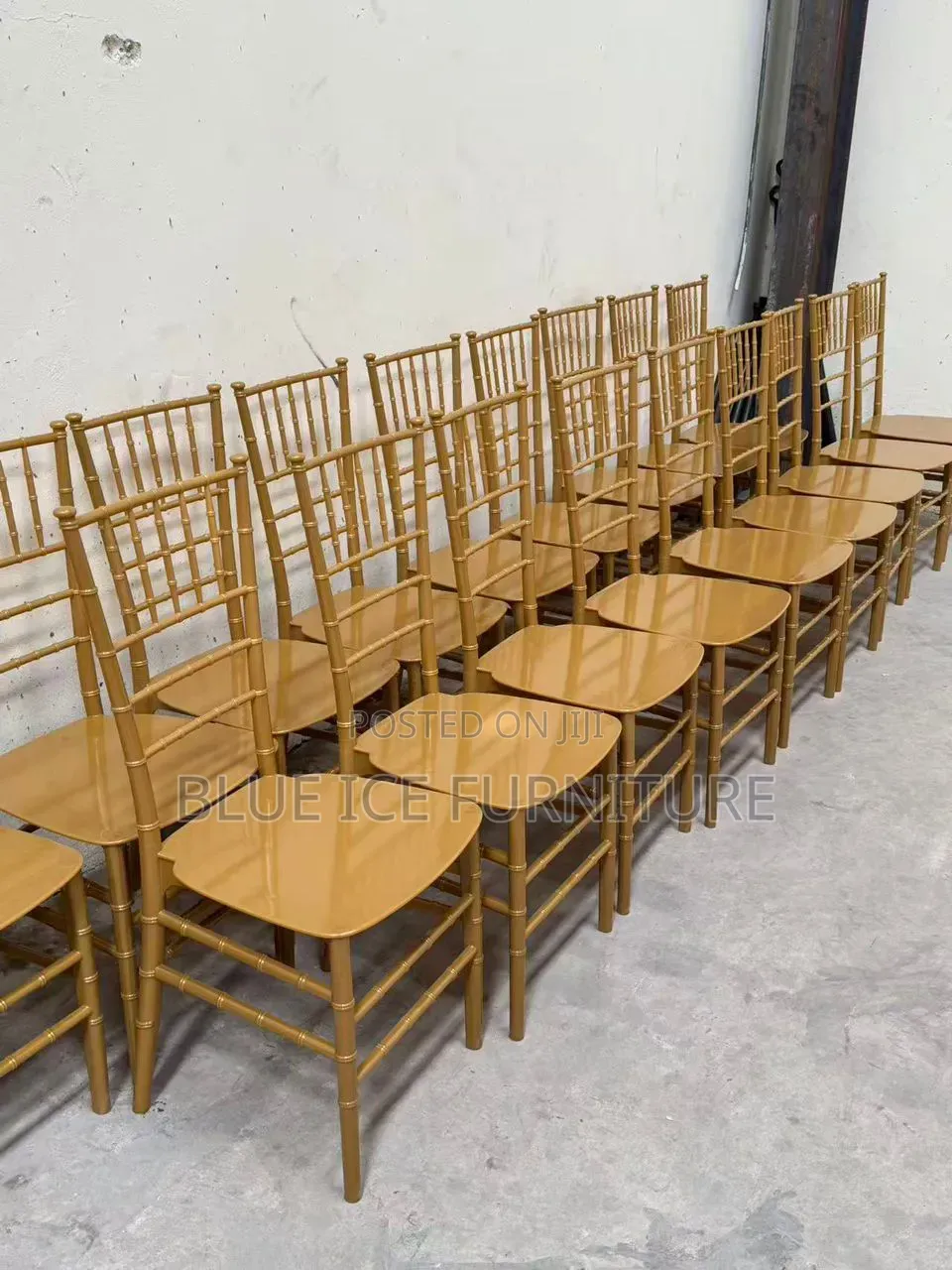 Gold Banquet Event Chair