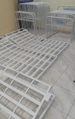 Local Single Crank Hospital Beds(Without Matress)-Made on Order