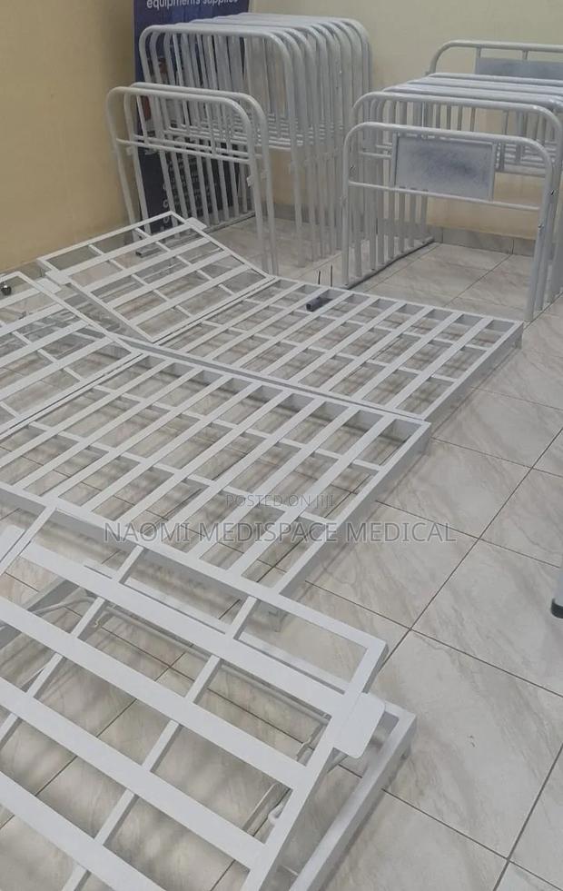 Local Single Crank Hospital Beds(Without Matress)-Made on Order