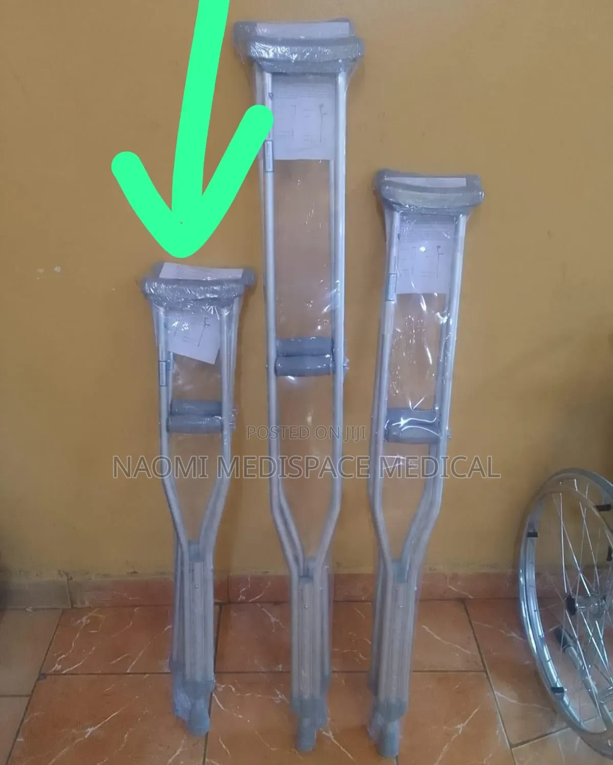 Pediatric Underarm Crutches(Pair)