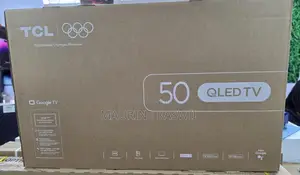 TCL 50” T6d Qled HDR Google Frameless Bluetooth Tv