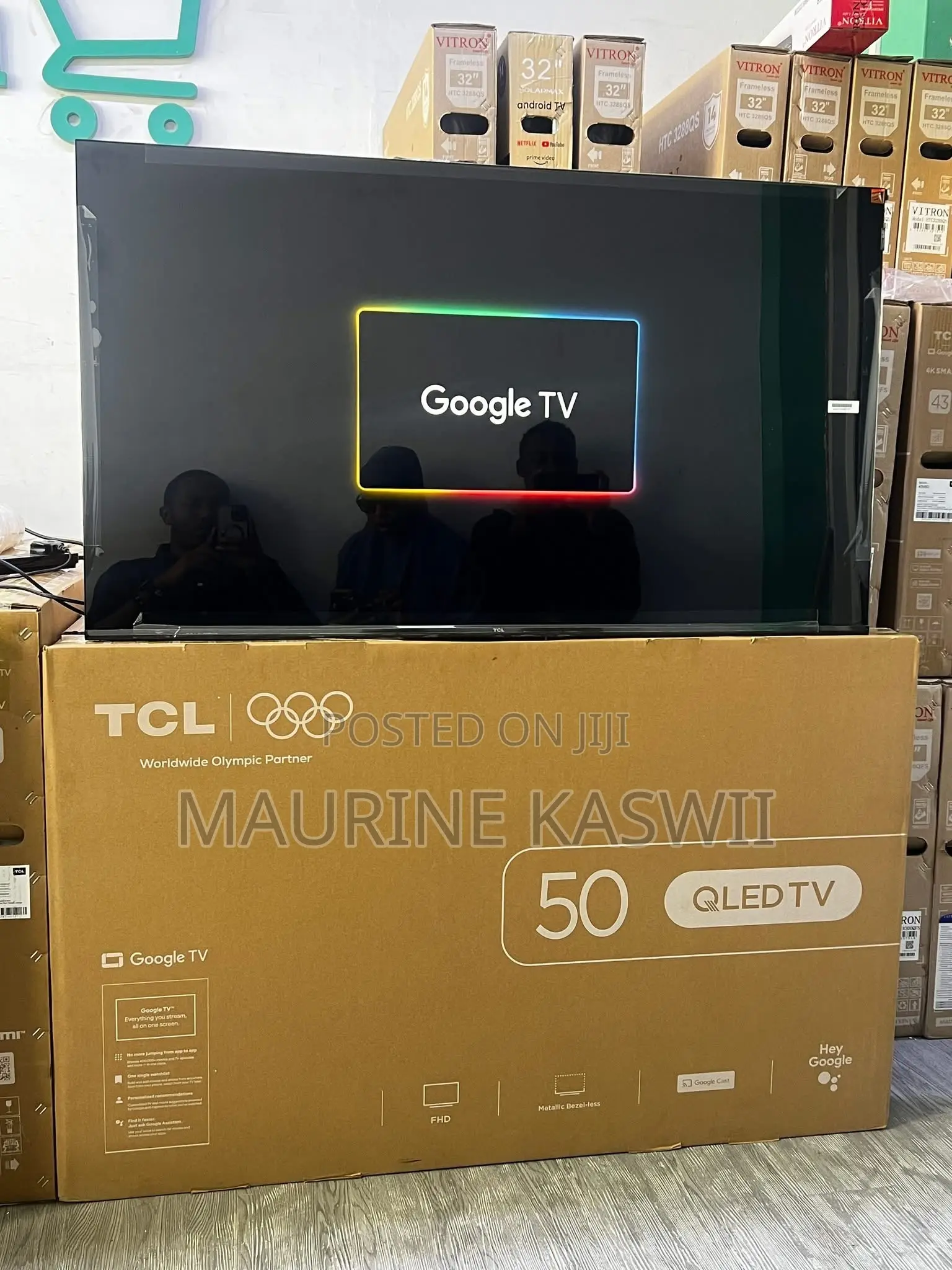 TCL T6d 50”Inch Qled Smart Tv(2026)