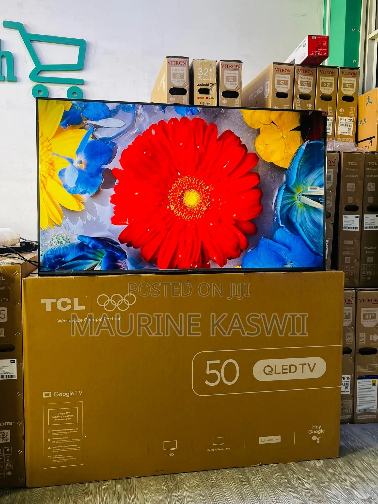 TCL T6d 50”Inch Qled Smart Tv(2026)