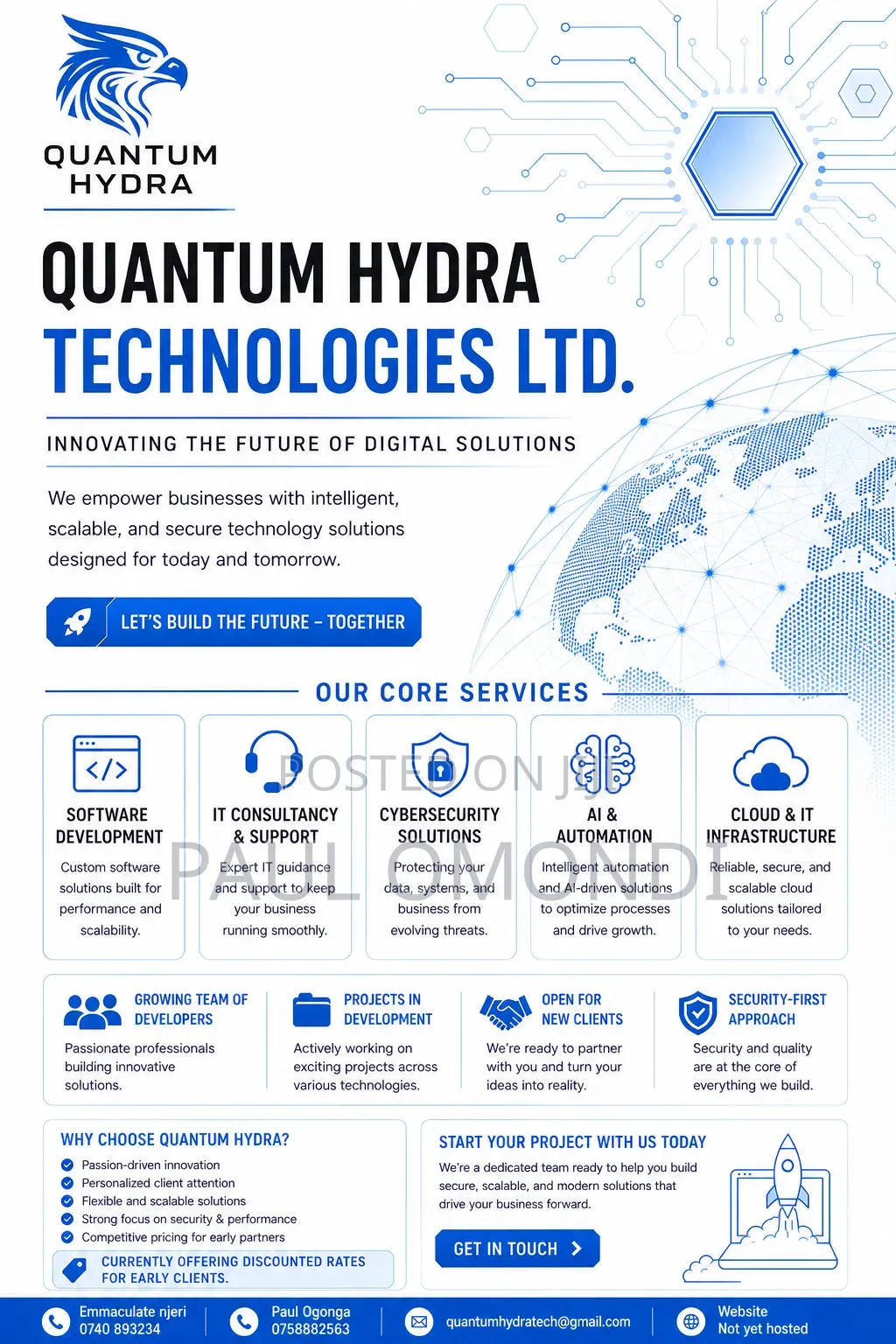 Quantum Hydra Technologies LTD | Innovation Meets Technology