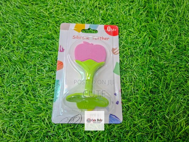 Soft Silicone Fruit Baby Teethers – Bpa Free - thumbnail 3