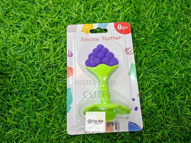 Soft Silicone Fruit Baby Teethers – Bpa Free - thumbnail 4