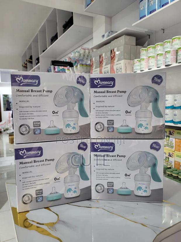 Momeasy Manual Breast Pump – Soft Silicone Ergonomic Design