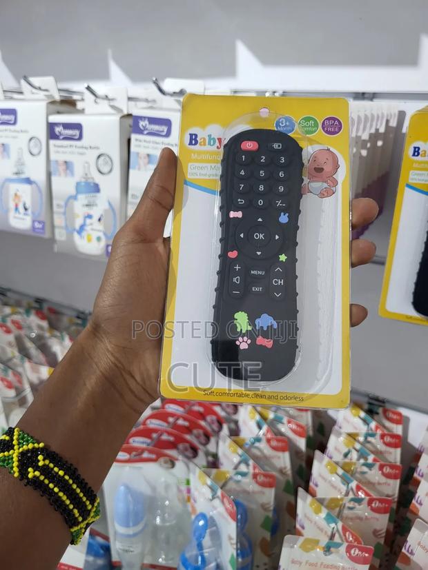 Silicone Tv Remote Baby Teether – Food Grade Bpa Free
