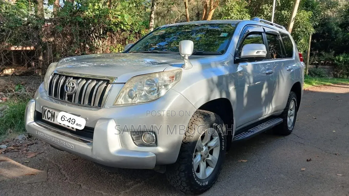 Toyota Land Cruiser Prado 2011 Silver