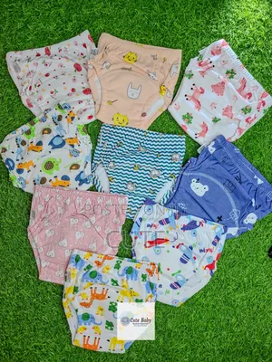 Reusable 6-Layer Cotton Baby Training Pants – Waterproof Washable