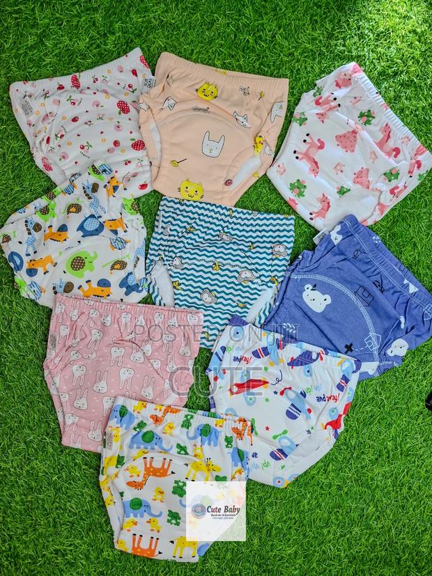Reusable 6-Layer Cotton Baby Training Pants – Waterproof Washable