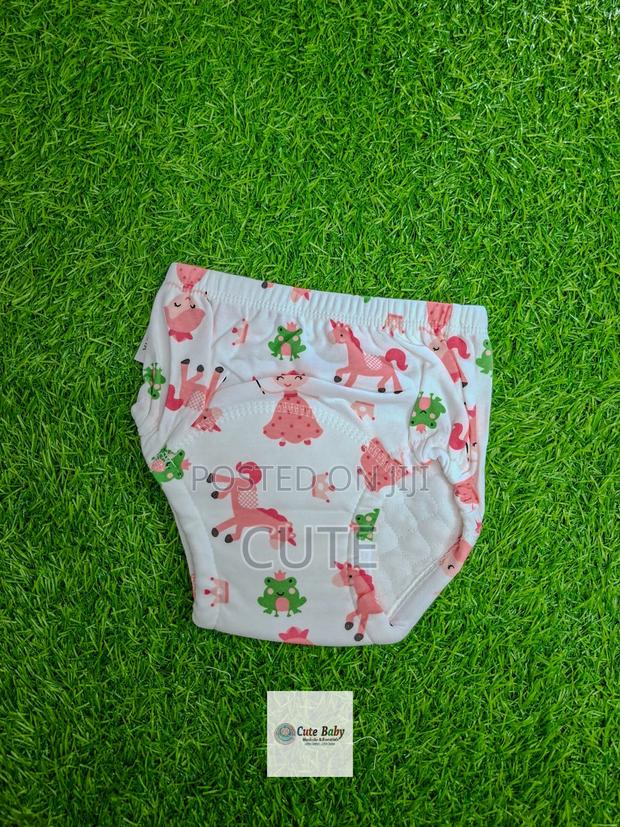 Reusable 6-Layer Cotton Baby Training Pants – Waterproof Washable - thumbnail 3