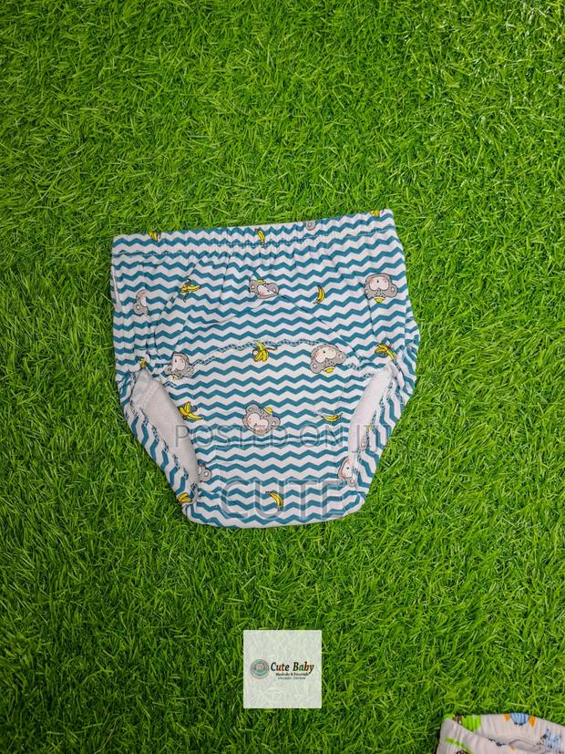 Reusable 6-Layer Cotton Baby Training Pants – Waterproof Washable - thumbnail 6