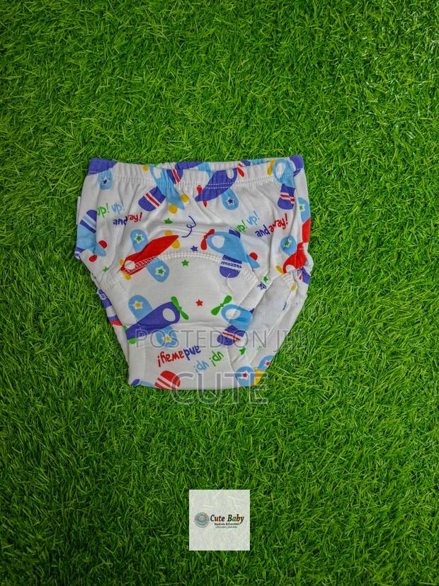 Reusable 6-Layer Cotton Baby Training Pants – Waterproof Washable - thumbnail 9
