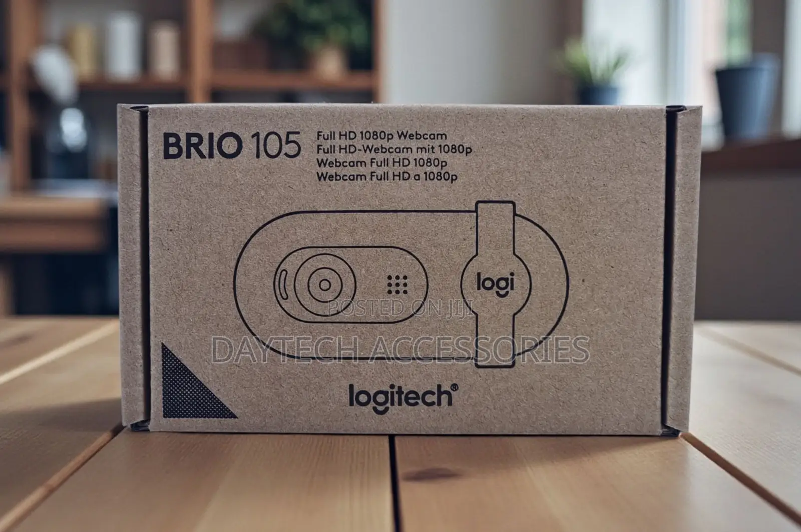 Logitech Brio 105 1080p Full Hd Business Webcam – Graphite