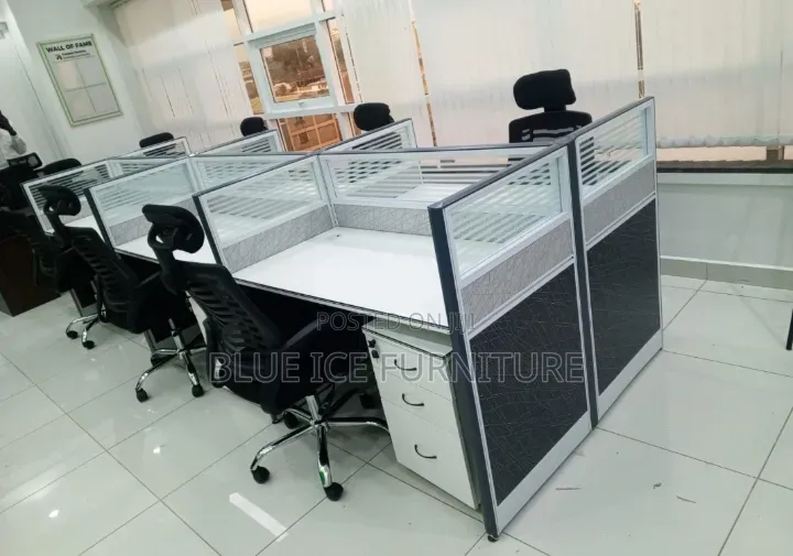 Staff 6 Way Workstation Desk Set