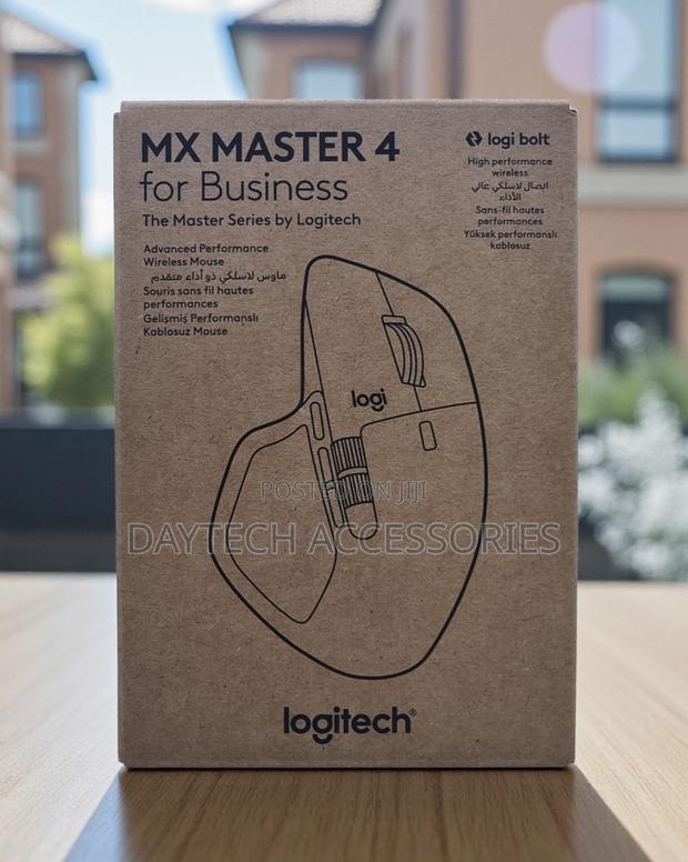 This Is a Logitech Mx Master 4 for Business Wireless Mouse - Graphite