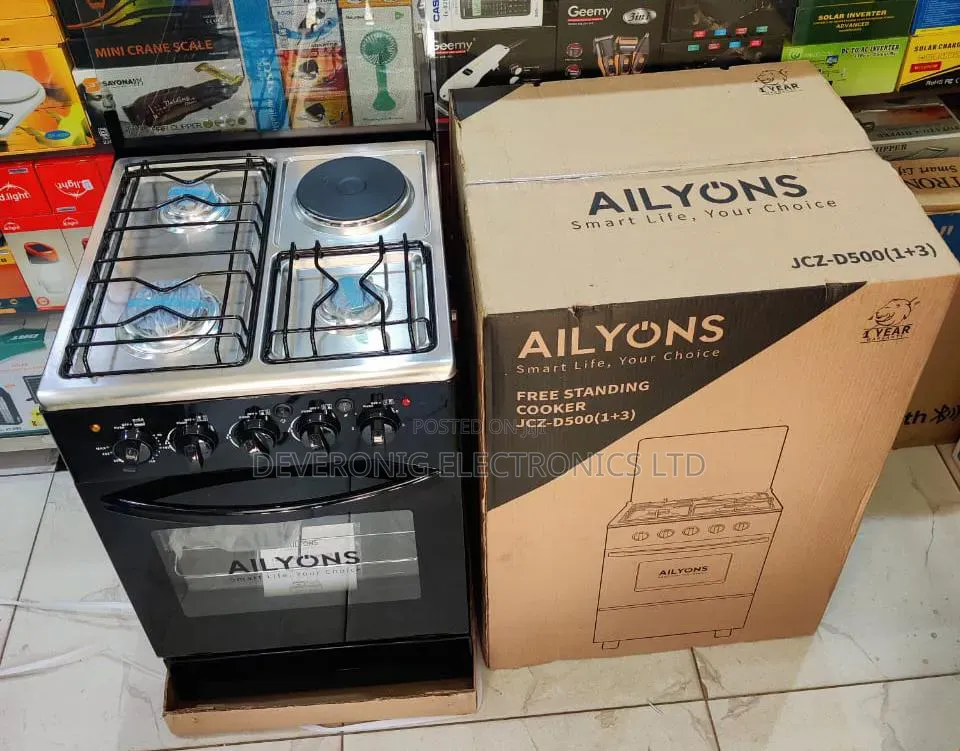 *Ailyons Standing Cooker 3g+1e 50cmx55cm