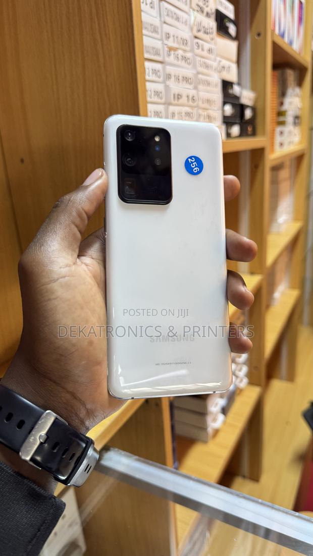 New Samsung Galaxy S20 Ultra 5G 256 GB White - thumbnail 2