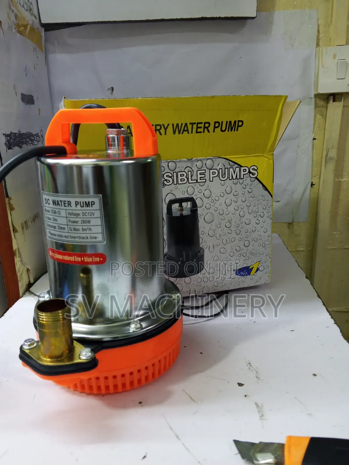 Heavy Duty 12v Dc Submersible Water Pump