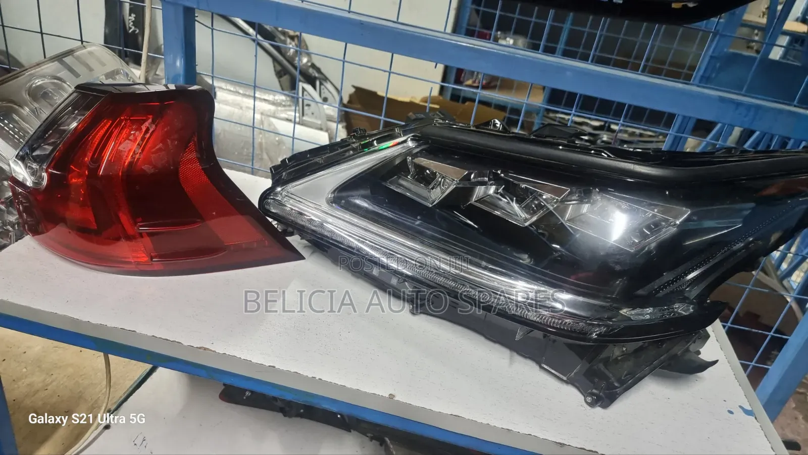 Lexus 570 Headlights