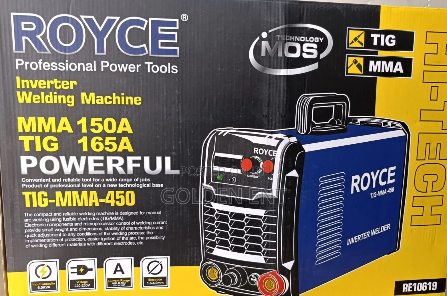 Royce Tig Welding Machine/Welding Machine