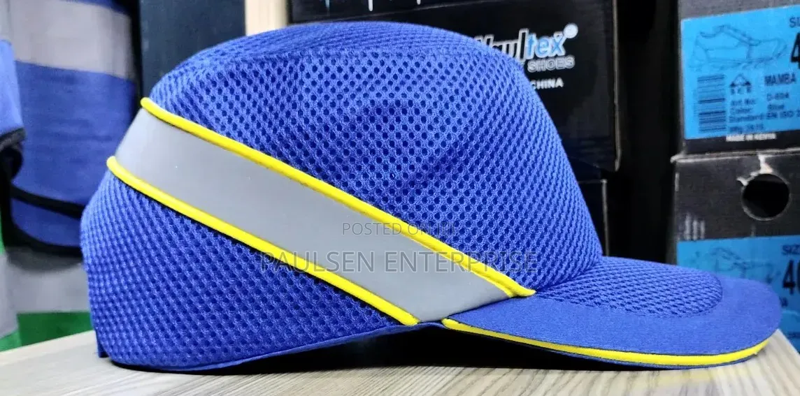 Blue Safety Cap