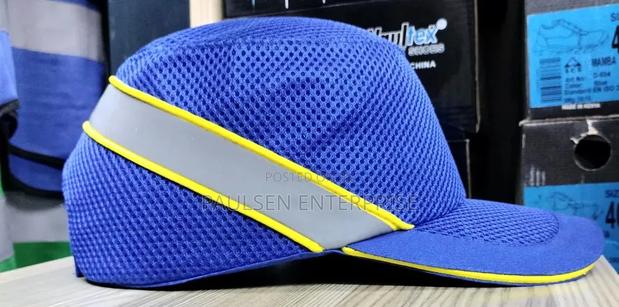 Blue Safety Cap