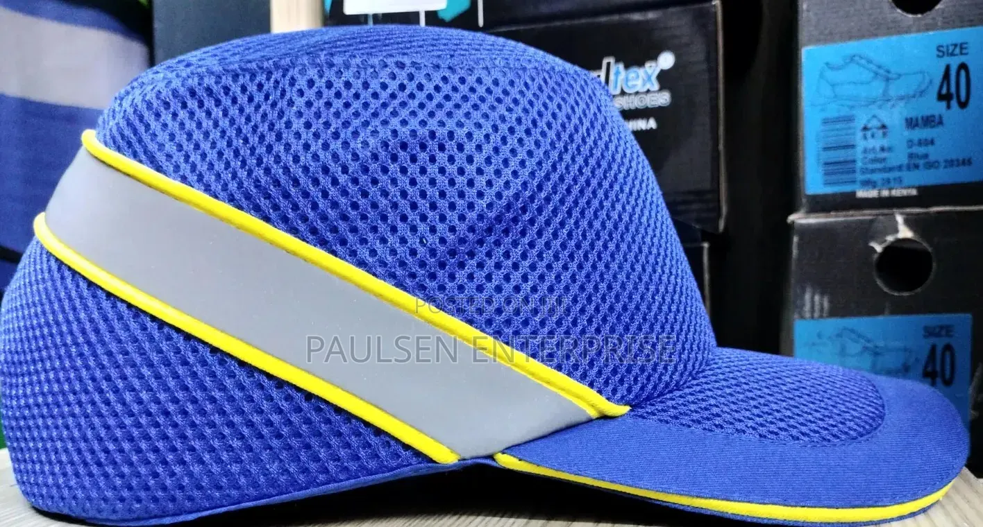 Blue Safety Cap
