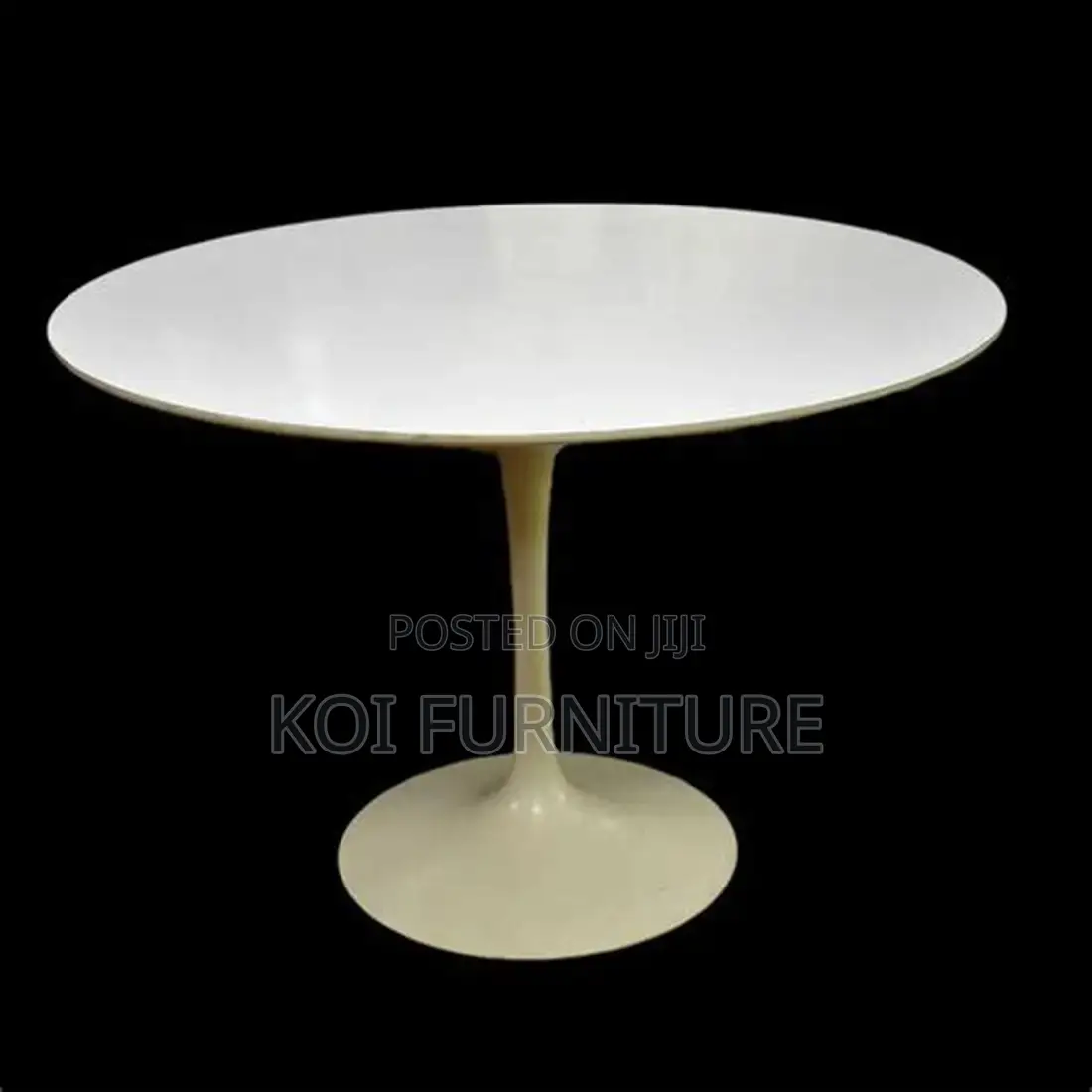 Coffee Table; Maerckel Round Marble Coffee Table