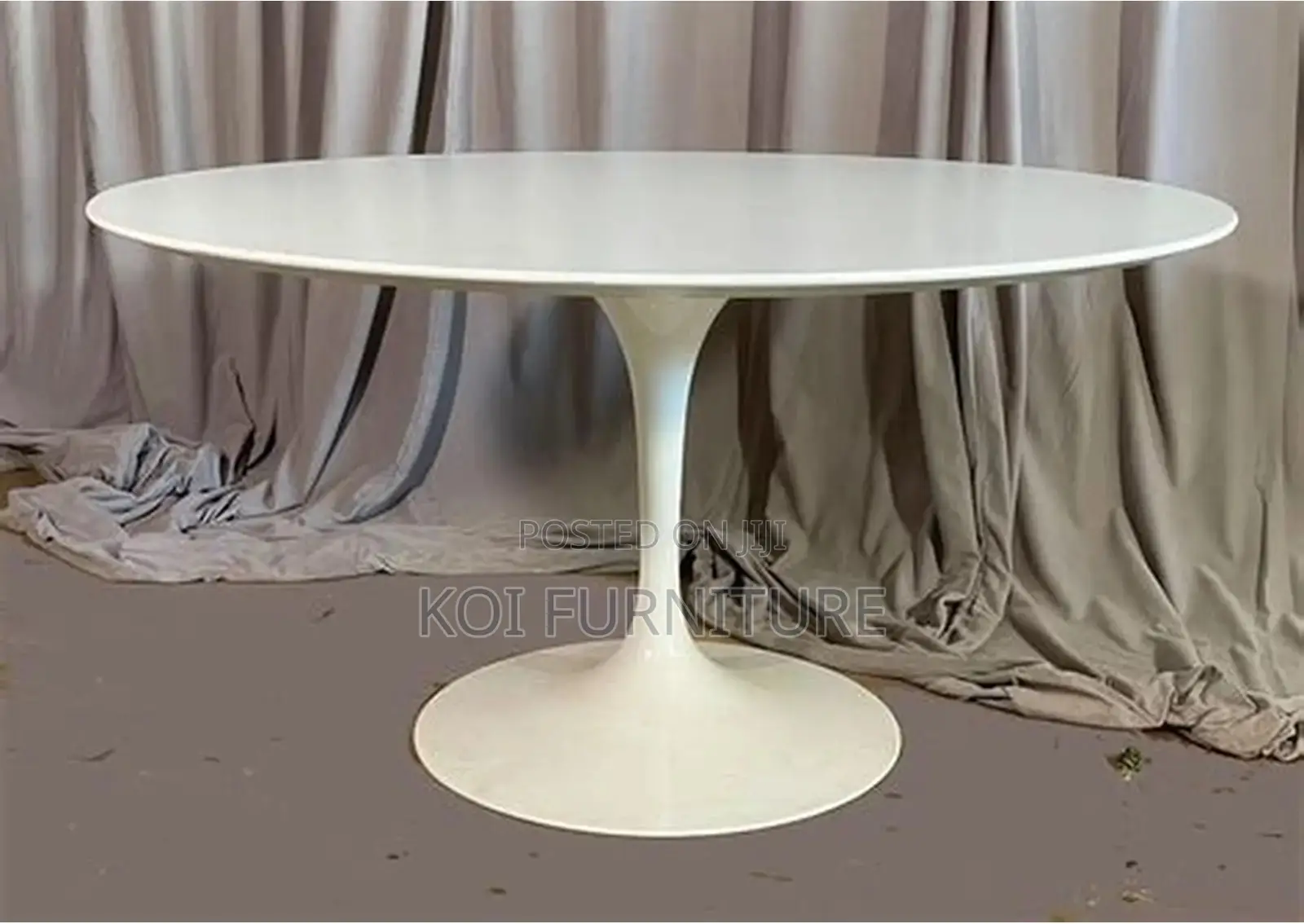 Coffee Table; Maerckel Round Marble Coffee Table