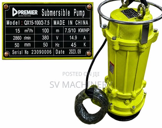 Heavy Duty 10hp 2" 100m Submersible Mining Pump (3 Phase)