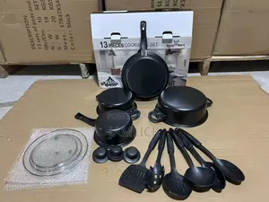 13pc Non-Stick Cooking Pots Set - Sn
