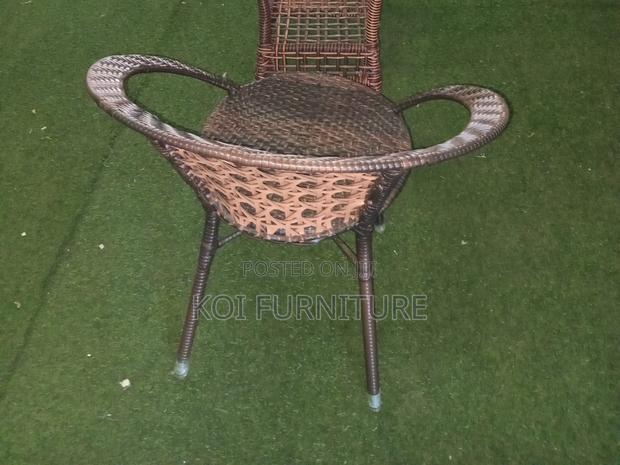Dining Set; Makays Four Seaters Dining Set Made From Rattan - thumbnail 6