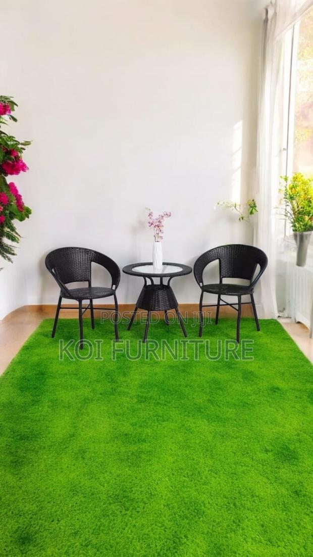 Dining Set; Makays Four Seaters Dining Set Made From Rattan - thumbnail 13