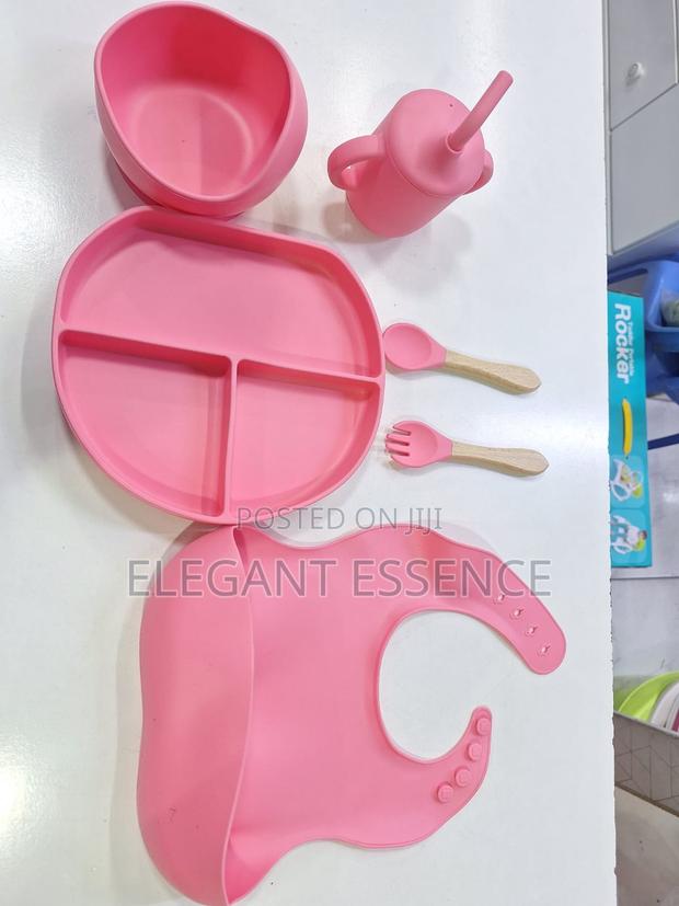 6pcs Silicone Feeding Set