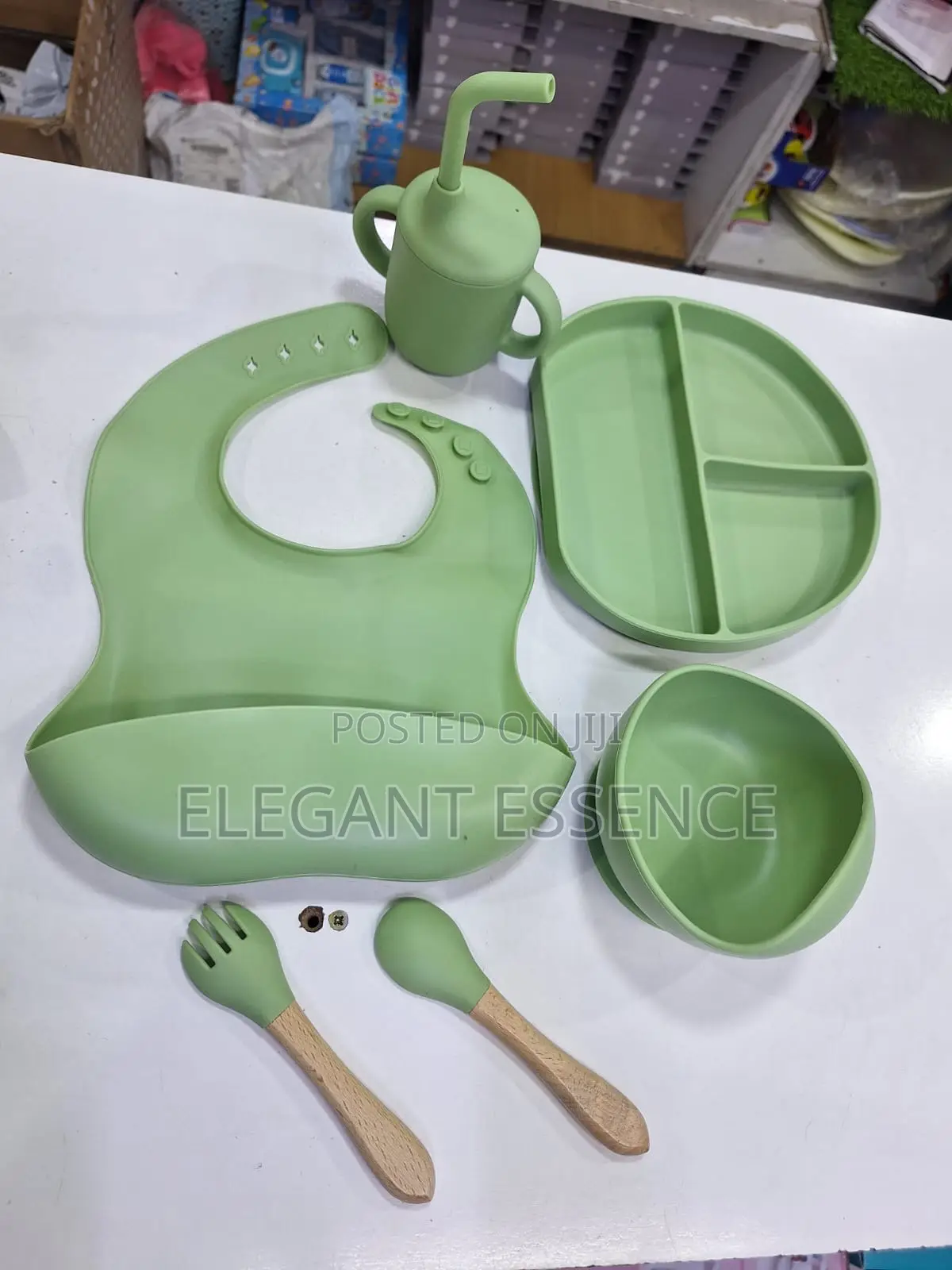 6pcs Silicone Feeding Set