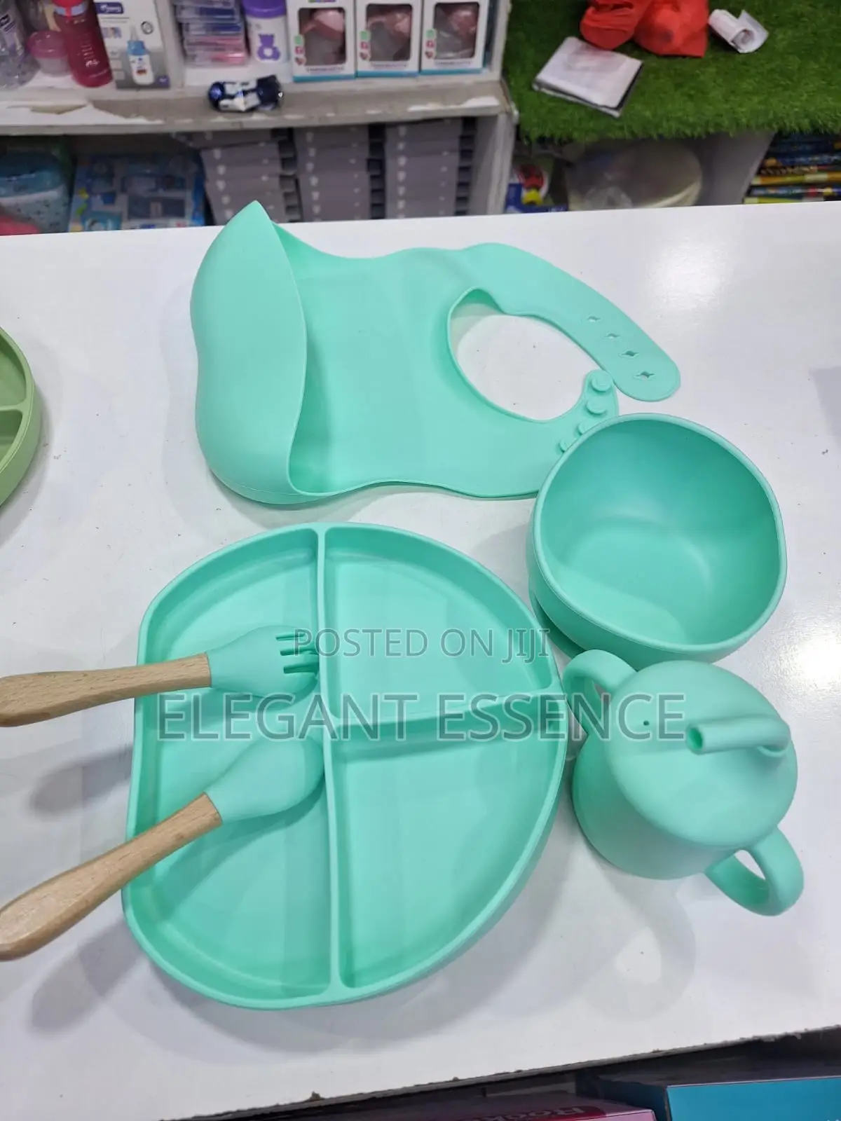 6pcs Silicone Feeding Set