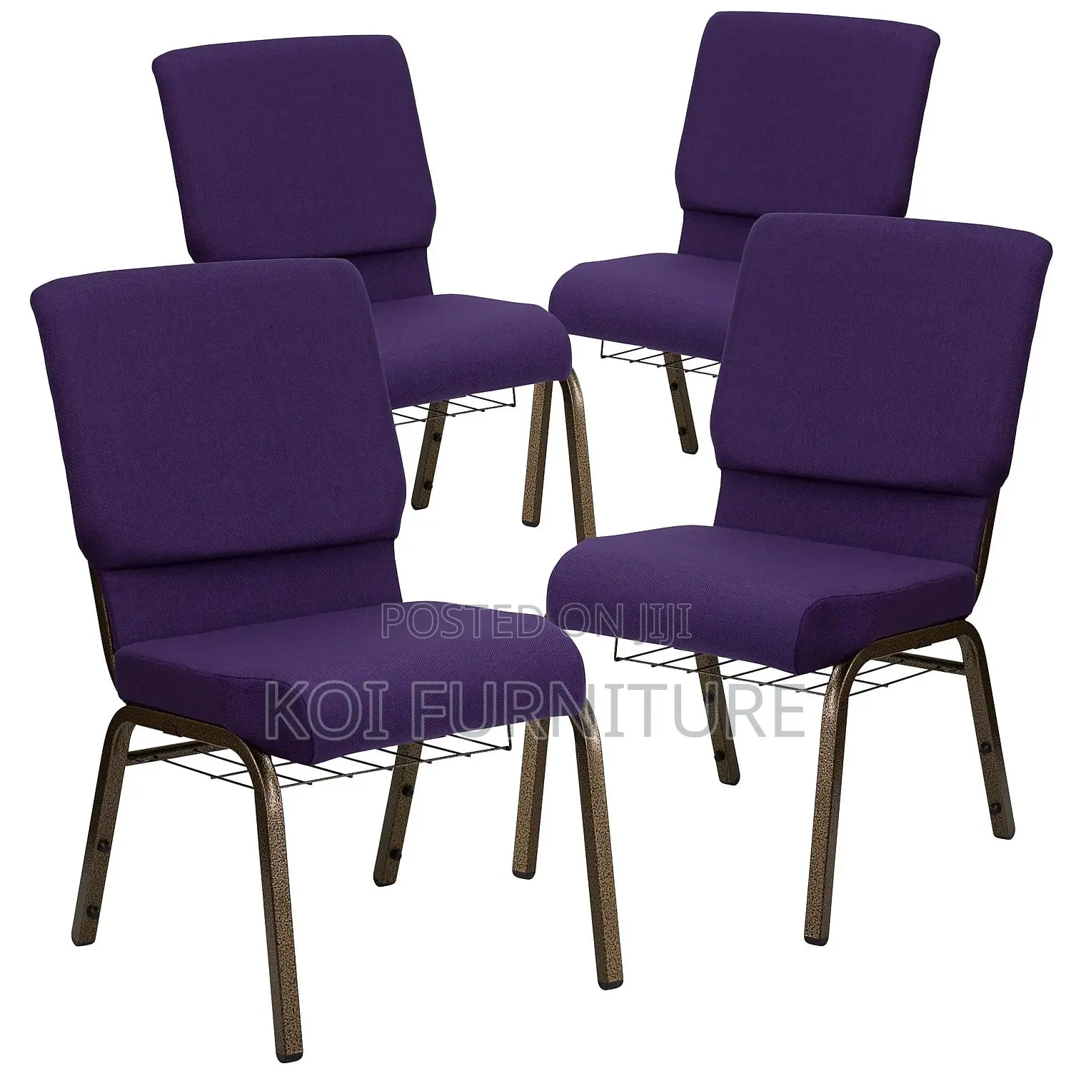 Office Chairs; Oliver Metal Frame Church Wedding Events Chairs