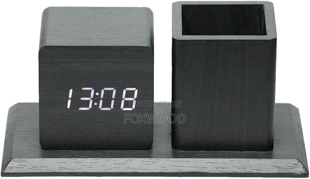Wooden Digital Desk Organizer - thumbnail 3