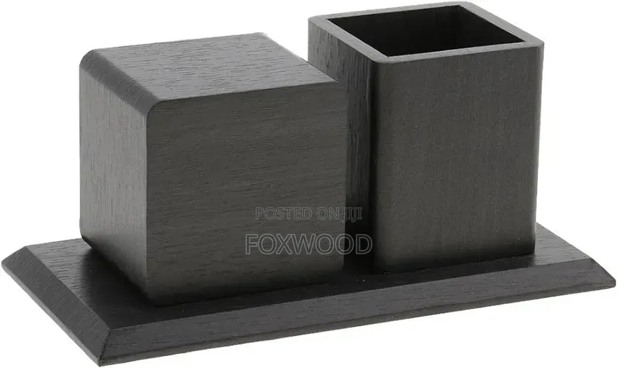 Wooden Digital Desk Organizer