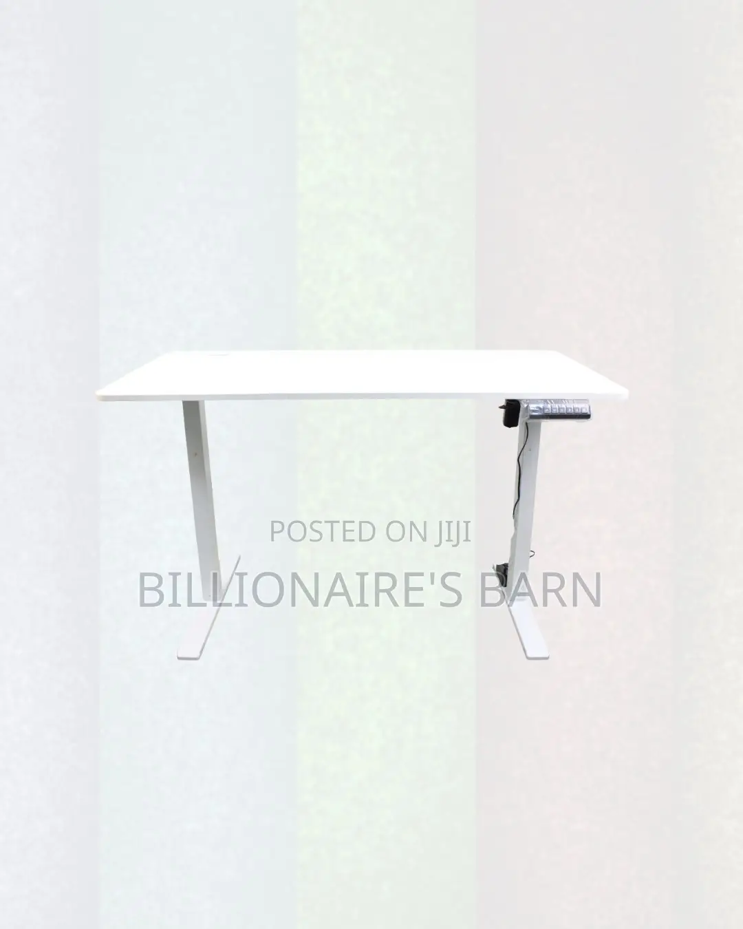 Single Split Full Electric Standing Desk Compact Sit Stand Workspace