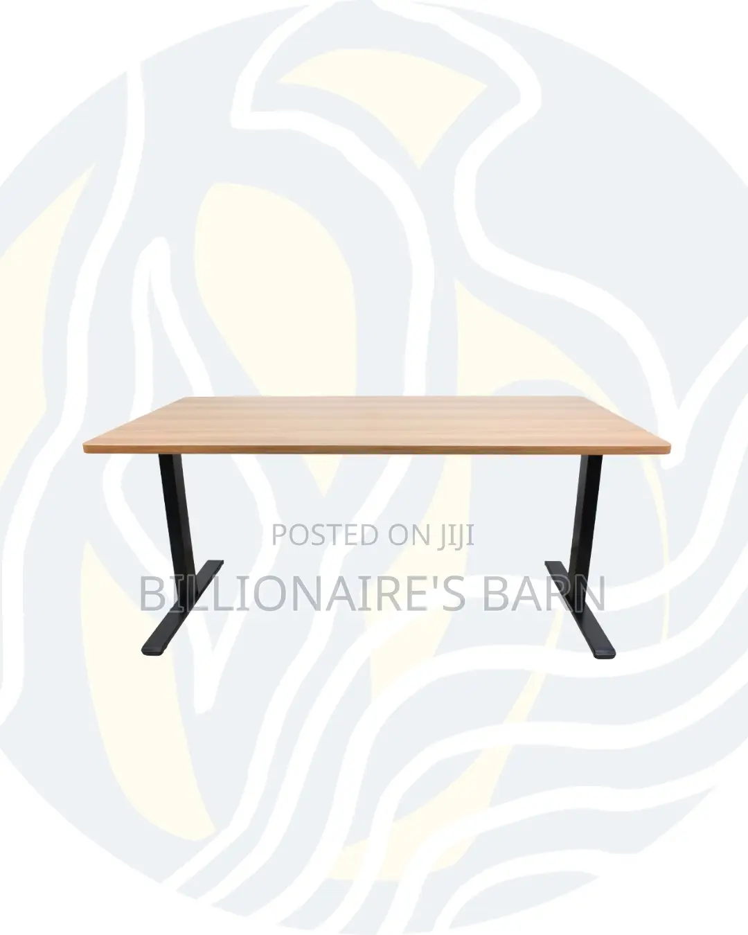 Durable Electric Standing Desk Heavy Duty Dual Monitor Workspace