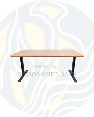 Durable Electric Standing Desk Heavy Duty Dual Monitor Workspace